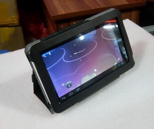  海尔haipad001/PAD711专用皮套 7寸平板电脑通用支架保护套包