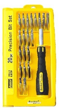 Bunker 20pc Precision Screwdriver suitin the Hardware/Tool , Hand Tools , Screwdriver,Screwdriver , Screwdriver Set category - from Buy2taobao.com to provide professional Taobao agent buy service