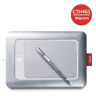 Wacom bamboo fun S CTH-461 数位板 手写绘图板 配专业笔套