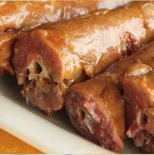  【 善味阁】休闲零食小吃特产 香烤鸭脖子48g 真空包装熟食微辣