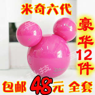 冲冠 限时促销 米奇六代mp3 可爱MP3 支持WMA 包邮48元12件大礼包
