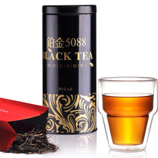  书呆子 凤庆滇红茶 春茶精品 工夫红茶 松针 铂金5088 80克/罐