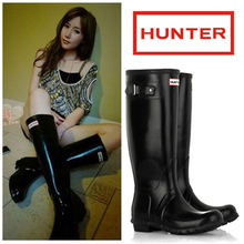 淘金币Hunter Boots 雨鞋/雨靴/猎人靴 高筒亮光 正品原单