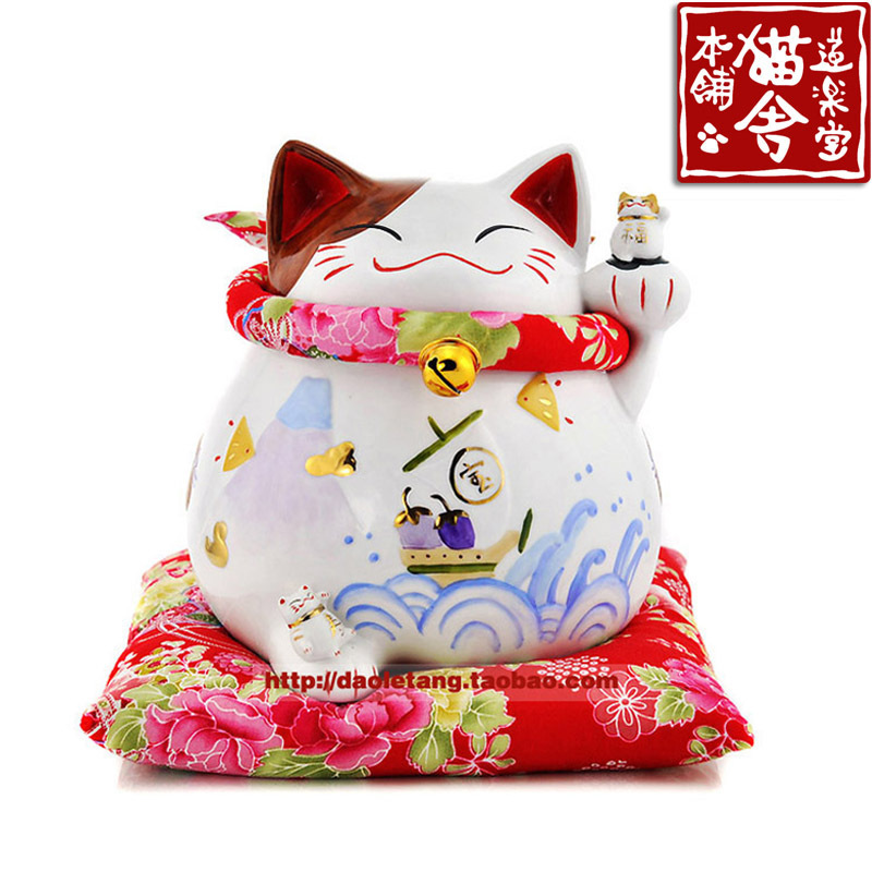 猫舍道乐堂本铺 左宝船 日本招财猫摆件陶瓷招财猫储蓄罐开业家居在类目 家居饰品, 装饰器皿, 招财猫中 - 来自Buy2taobao.com提供专业的淘宝代购服务