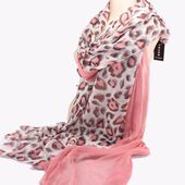 South Korean women winter scarves lace stitching leopard chiffon scarf Europe force the scarf 包邮 decorative scarf spring