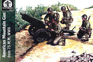 Waterloo1815 AP038 二战美军75毫米山炮