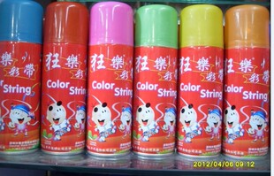  大厂出品狂乐优质彩带彩喷彩条婚庆圣诞生日派对理想营造气氛用品
