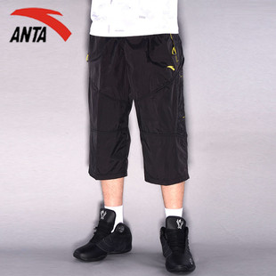 专柜正品 <em>安踏</em>七分裤男士运动马裤<em>男士短裤</em>男