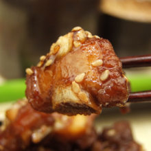 红味坊|独家干煸糖醋薰排骨，土家冰糖熬制,原滋本味,酸甜怡人