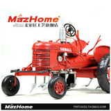 1950年美式拖拉机 <span class=H>模型</span> 铁皮车模 复古手工 汽车<span class=H>玩具</span> 老爷车<span class=H>模型</span>