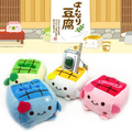 ④钻 豆腐宝宝手机座毛绒手机座创意手机座35g