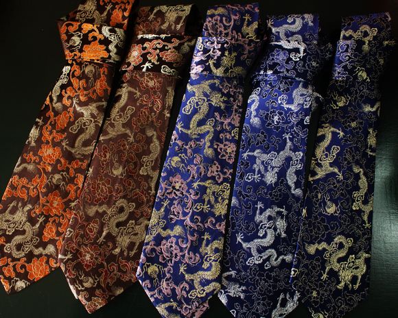 Special shop gift Time limit Sale Nanjing Brocade Nanjing specialty Multicolor Real silk Cloud-pattern brocade necktie goods in stockin the Accessories/Leather belt/Hat/Muffler , Collar accessories , Tie category - from Buy2taobao.com to provide professional Taobao agent buy service