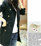 特价新款淑女屋外贸正品韩国韩版热卖长款休闲外套风衣大衣米娜