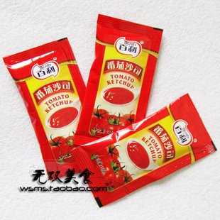  新品 1元4包 10克装寿司料理家庭烘焙美食便携装番茄沙司 番茄酱