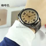 142个性手表 大表盘 皮带 韩国学生手表 女款 潮时尚表 时装表