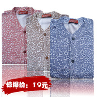 加肥加大码中<em>老年</em>纯棉<em>开衫秋衣</em>男开口棉毛衫开