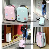 热销中=韩国外贸正品可爱ABS拉杆<span class=H>箱包</span>|旅行箱子|拉杆包20/24寸