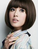 时尚短发 假发 短发  bobo 头 假发 bobo 修饰脸型
