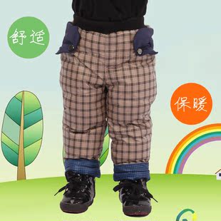  天天特价童装韩版男童保暖羽绒裤儿童裤子外穿裤子宝宝亏本清仓