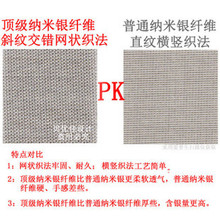 正品甜满100%纳米银纤维防辐射服防辐射布料防辐射面料-斜纹高密