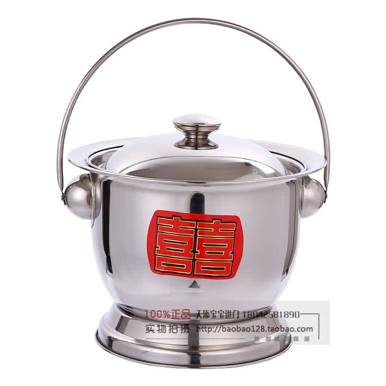 Special thick Stainless steel Spittoon Stainless steel pedestal pan Orchid barrel Tall spittoon Adult spittoon Descendants barrelin the Family/Personal Cleaning Tools , Sanitary appliances/Bathroom accessories , Spittoon category - from Buy2taobao.com to provide professional Taobao agent buy service
