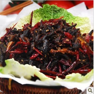  四川特产蜀道香 天椒龙纹牛肉干 麻辣味 私房菜 150（174）g 麻辣