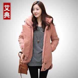  韩版中长款加厚棉服 休闲冬装外套女装新款棉衣大码保暖棉袄