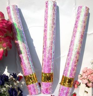  结婚用品礼宾花/彩带/礼炮婚礼必备礼花 彩色亮片填充/玫瑰礼花
