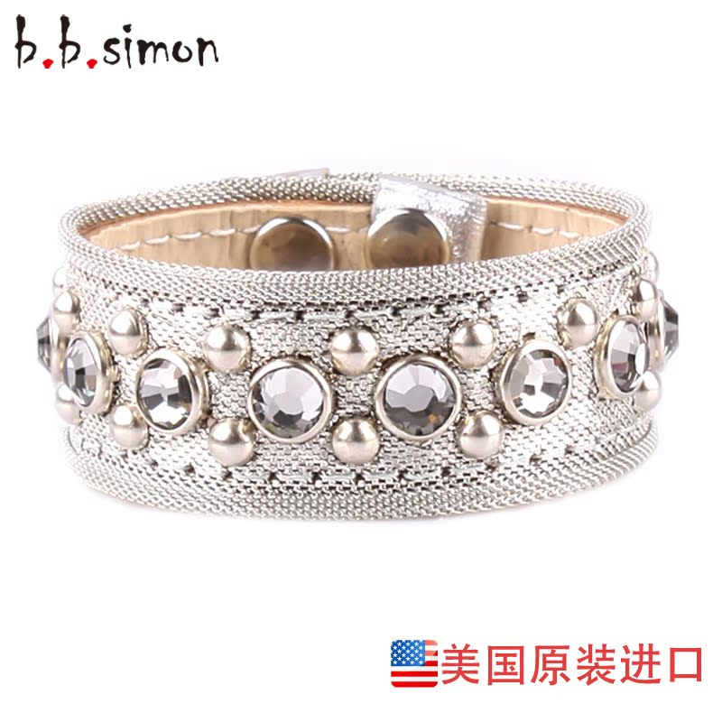 bbsimon 奥地利水晶手镯手链 采用施华洛世奇元素 正品 首饰饰品 bbsimon 奥地利水晶手镯手链 采用施华洛世奇元素 正品 首饰饰品