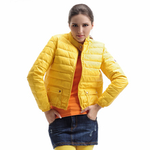 冬装新款2011新款女装潮修身立领薄款夹克短款羽绒服外套清仓特价