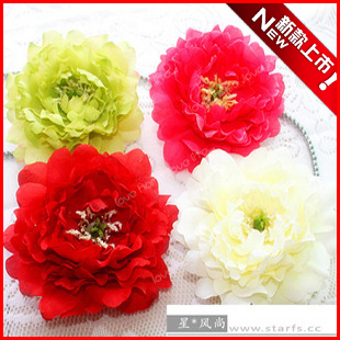  古装新娘头花朵额饰发饰古代结婚发饰头饰品古装造型饰品多色可选