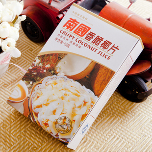  海南特产 南国椰片香脆椰子片 浓香烤椰片椰子片 特价 60g(100)