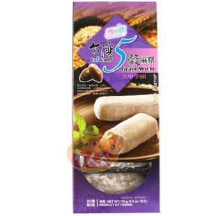  【新春大促】台湾雪之恋手造麻薯 五谷麻薯芋头味150g 三叔公麻糬
