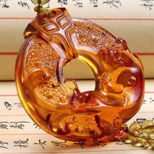 汽车挂饰琉璃开光...