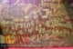 北京手绘堆金漆画工艺实木屏风隔断玄关屏风