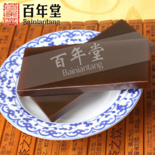 正品山东东阿百年堂阿胶 补血阿胶块250g 可打粉熬固元膏阿胶糕用