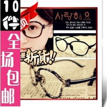 3030 超萌 复古蝴蝶结豹纹眼镜框 时尚可爱女 板材眼镜