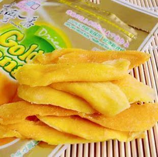  台湾一番芒果干/金煌芒果干 天然绿色 美味挡不住100克