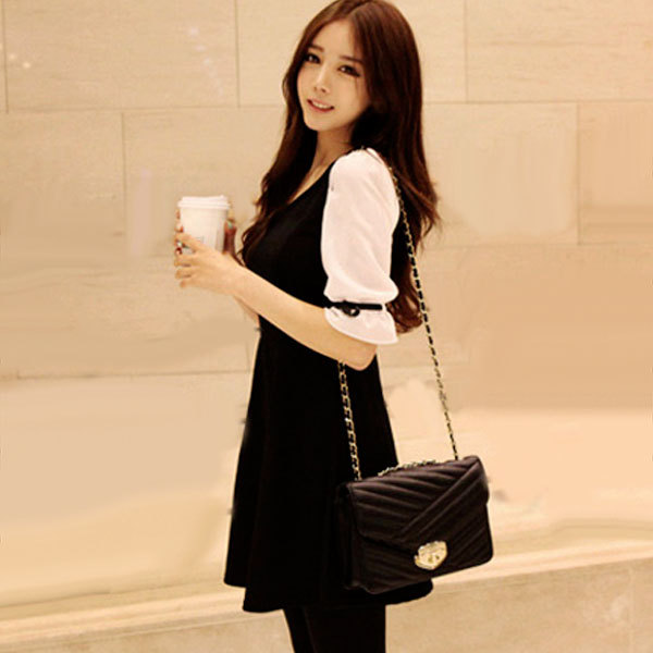 时尚潮流女装连衣裙...