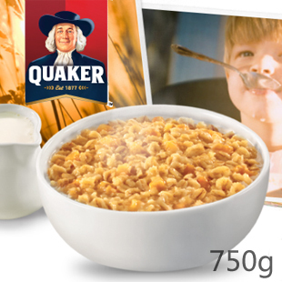  Quaker桂格即食燕麦片 燕麦粥经典原味 天然营养食品 早餐