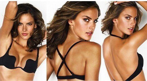 欧美原单深<em>U型</em>超低胸露背礼服婚纱<em>内衣</em>晚装聚