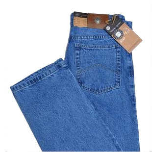 苹果牛仔裤正品男苹果牌牛仔裤男士纯棉直筒中