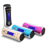 内置4G 酷道 T10插卡迷你小音箱 便携音响 MP3自行车音箱 带蓝屏