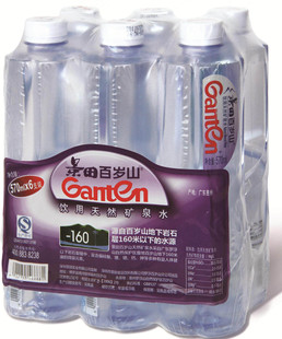  【天猫超市】景田百岁山矿泉水570ML*6