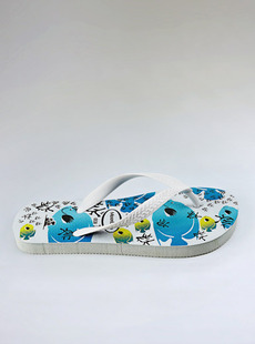 Dream ba Sally shoes comfortable fashion word embossed slippers (038511233)