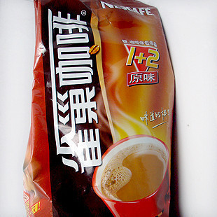  雀巢1+2速溶咖啡原味700克/包  咖啡粉 咖啡豆 饮料粉 特价