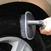 汽车轮胎刷洗车专用清洗工具多功能弧形轮胎刷子洗车刷车轮毂刷