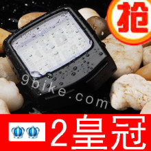 3皇冠*出口德国防水自行车码表自行车路马表自行车里程表马表