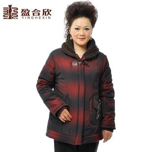 中老年女装棉衣 妈妈装冬装 外套加大码加厚棉袄新品特价包邮