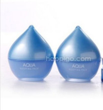 韩国LEADERS AQUA美肌达人水晶凝锁水睡眠面膜50ML 2代 2个装